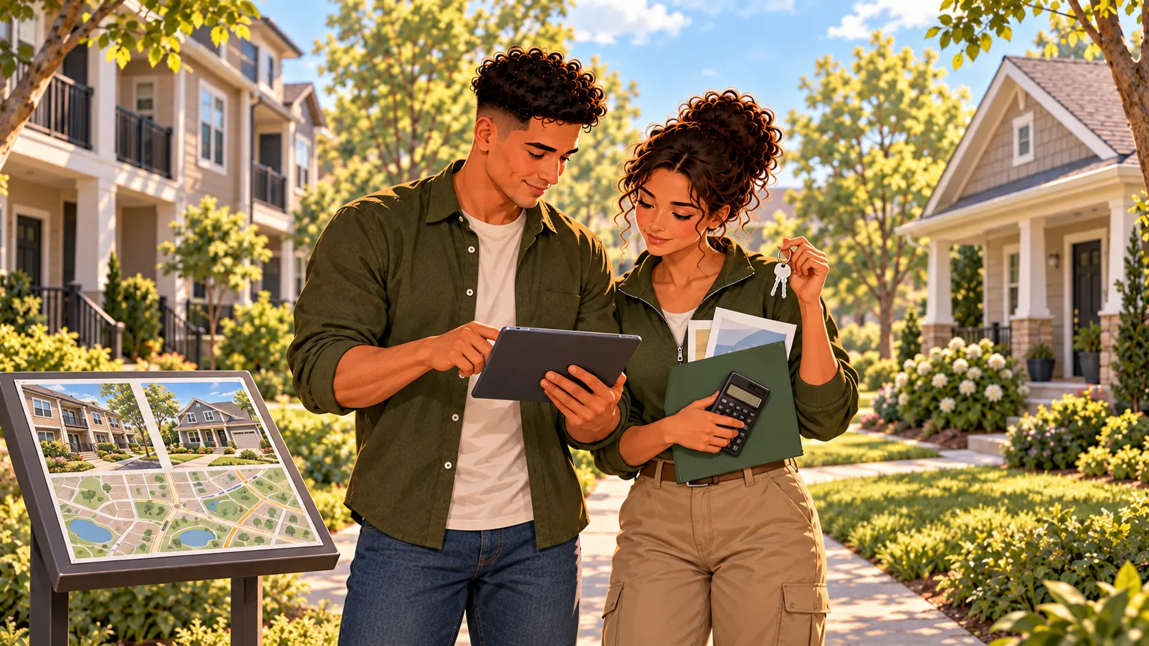 Military family comparing whether to buy or rent near a new duty station.